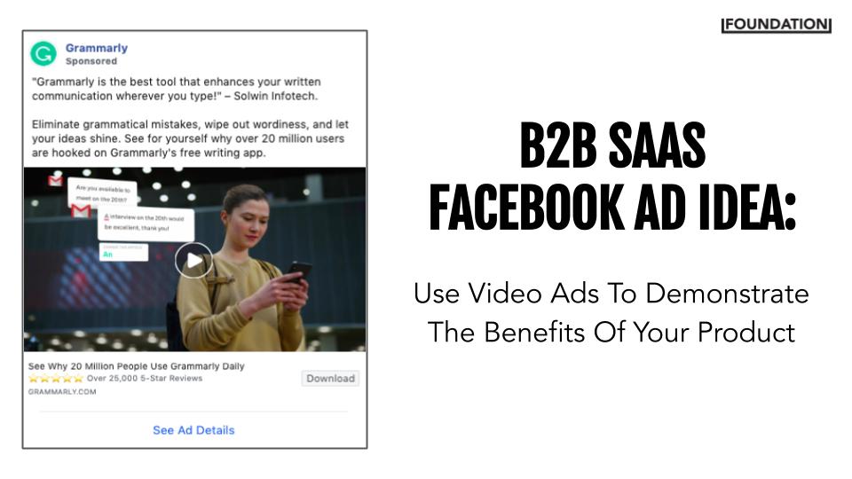 B2B SaaS Facebook Ads benefits