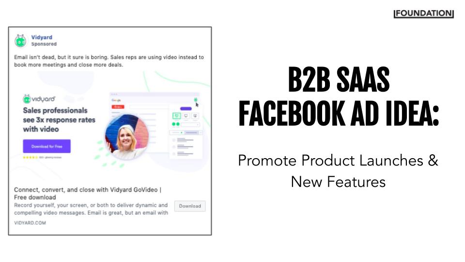 B2B SaaS Facebook product
