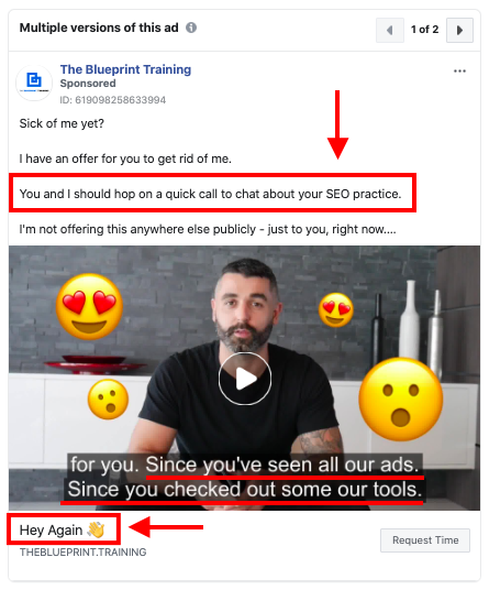 blueprint training ads