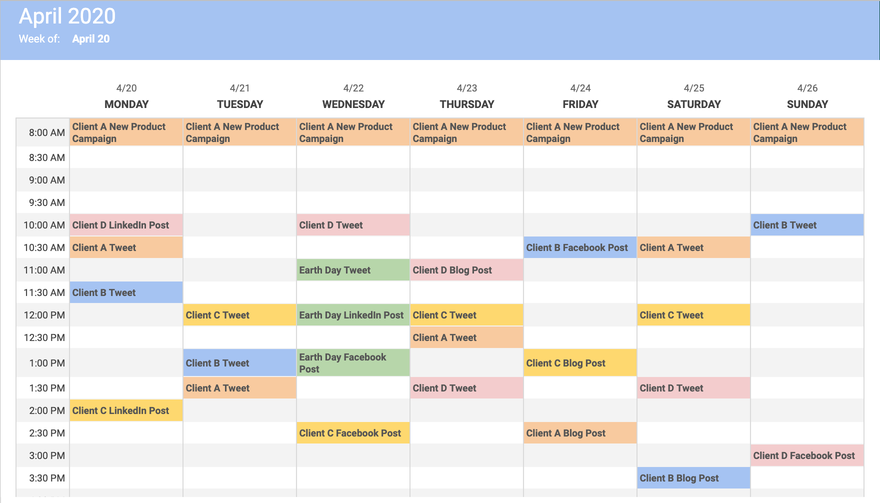 calendar creator online schedule