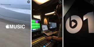 Apple takes Snapchat audience behind the scenes of Beats 1