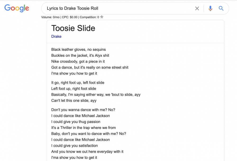 Toosie Slide Lyrics