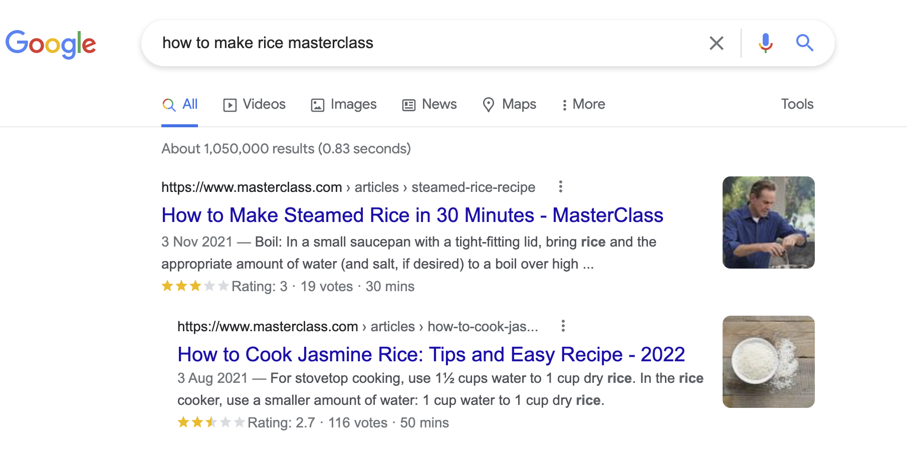 how to make rice masterclass