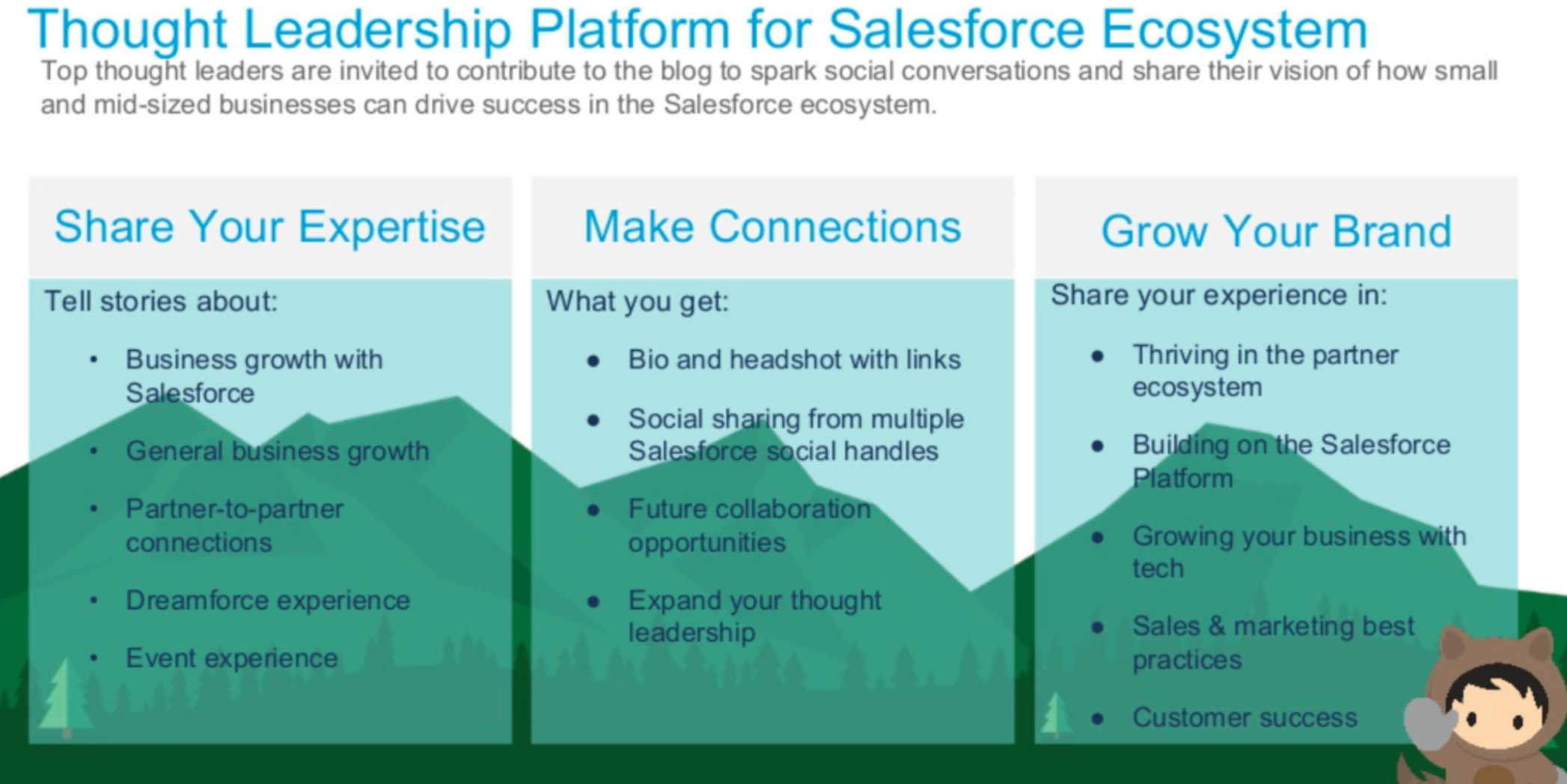 Salesforce Thought Leadership