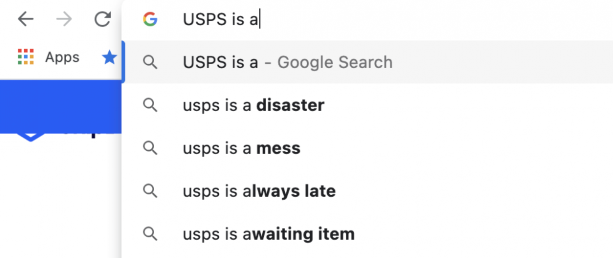 USPS Search Results