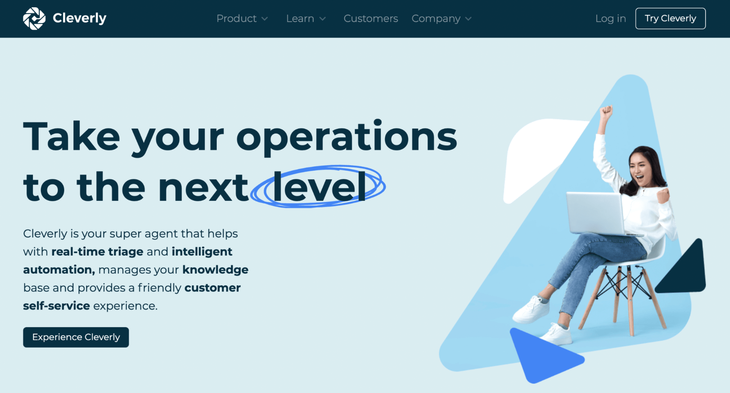 Cleverly Landing Page