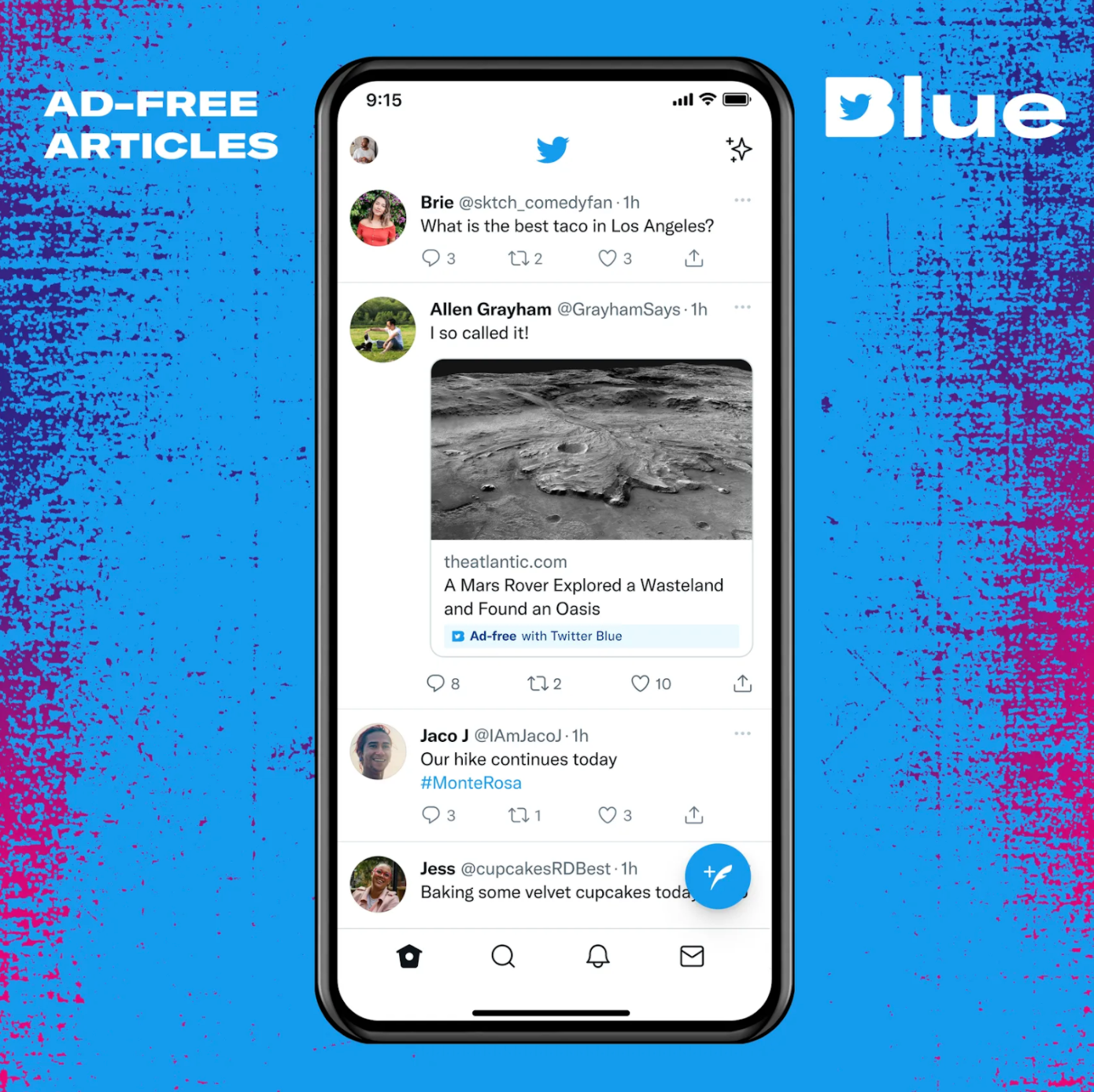 Ad-Free Articles Twitter Blue