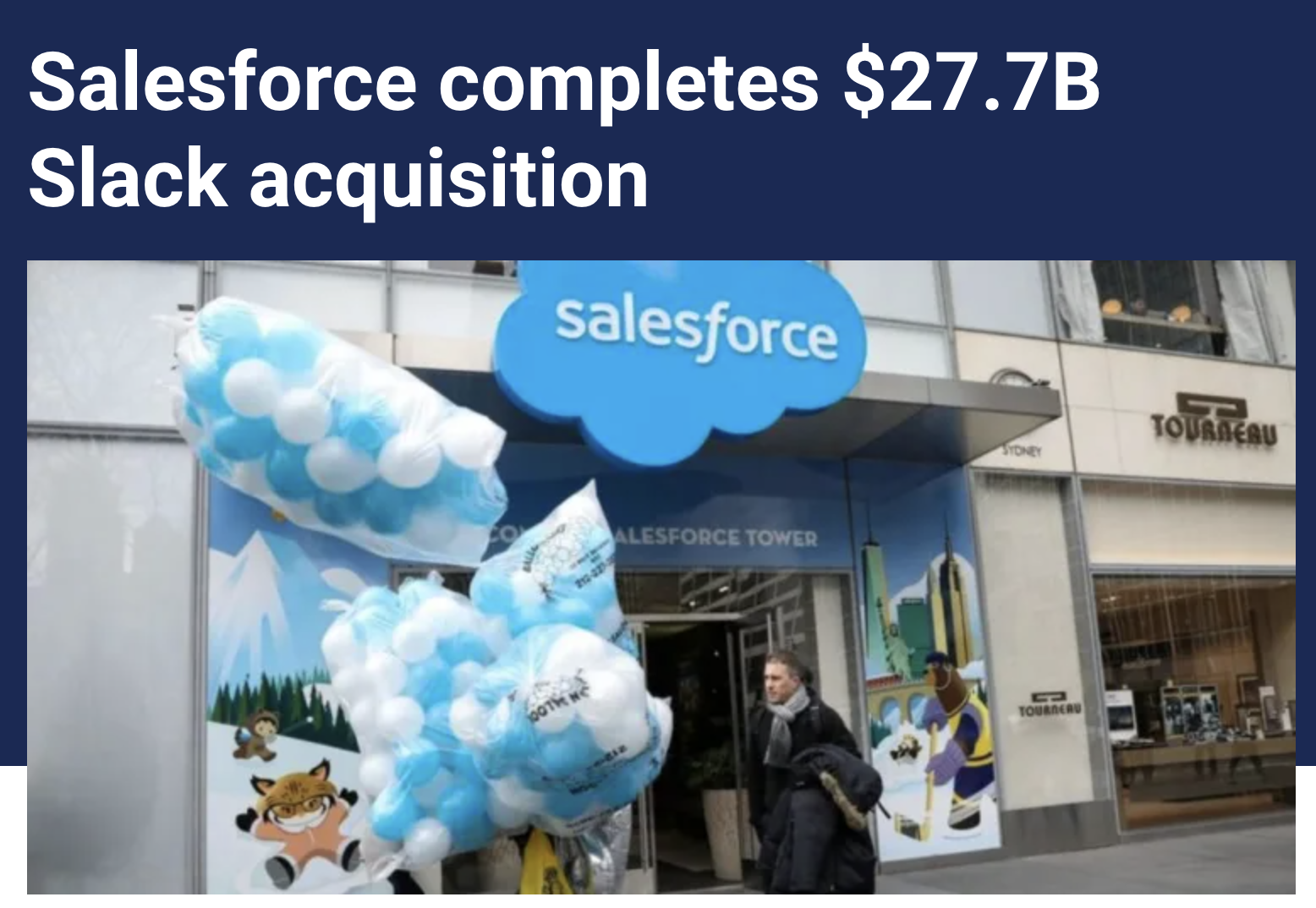 Salesforce Acquired Slack For $27.7B