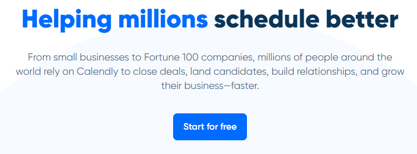 calendly helping millions schedule better
