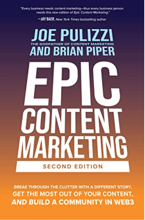 epic content marketing by joe pulizzi cover