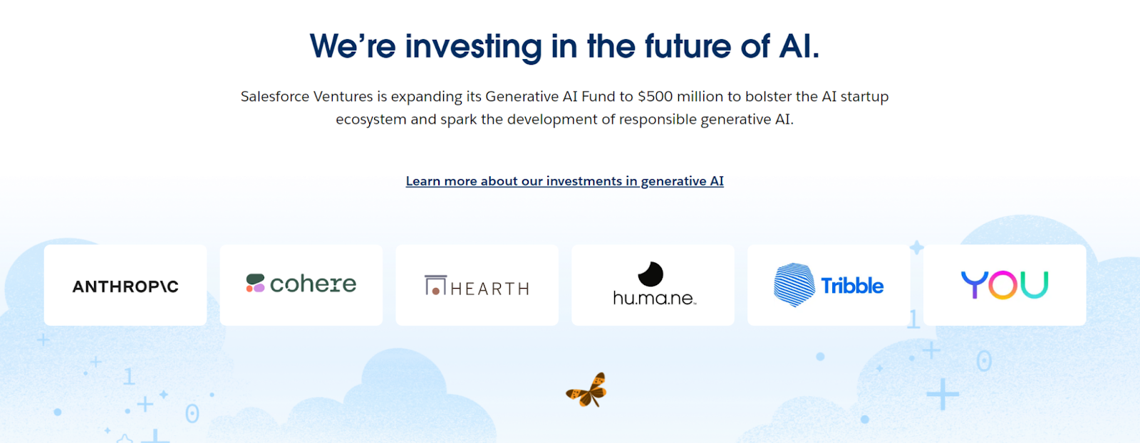 Salesforce investment fund contributes to the growth of companies like Anthropic, Cohere, and You.