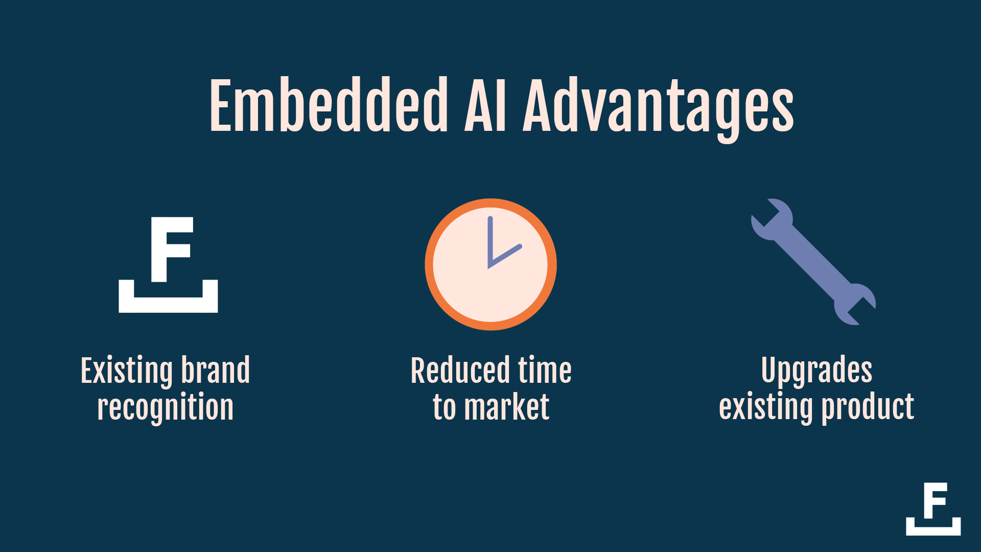 A list of advantages of embedded AI opportunities