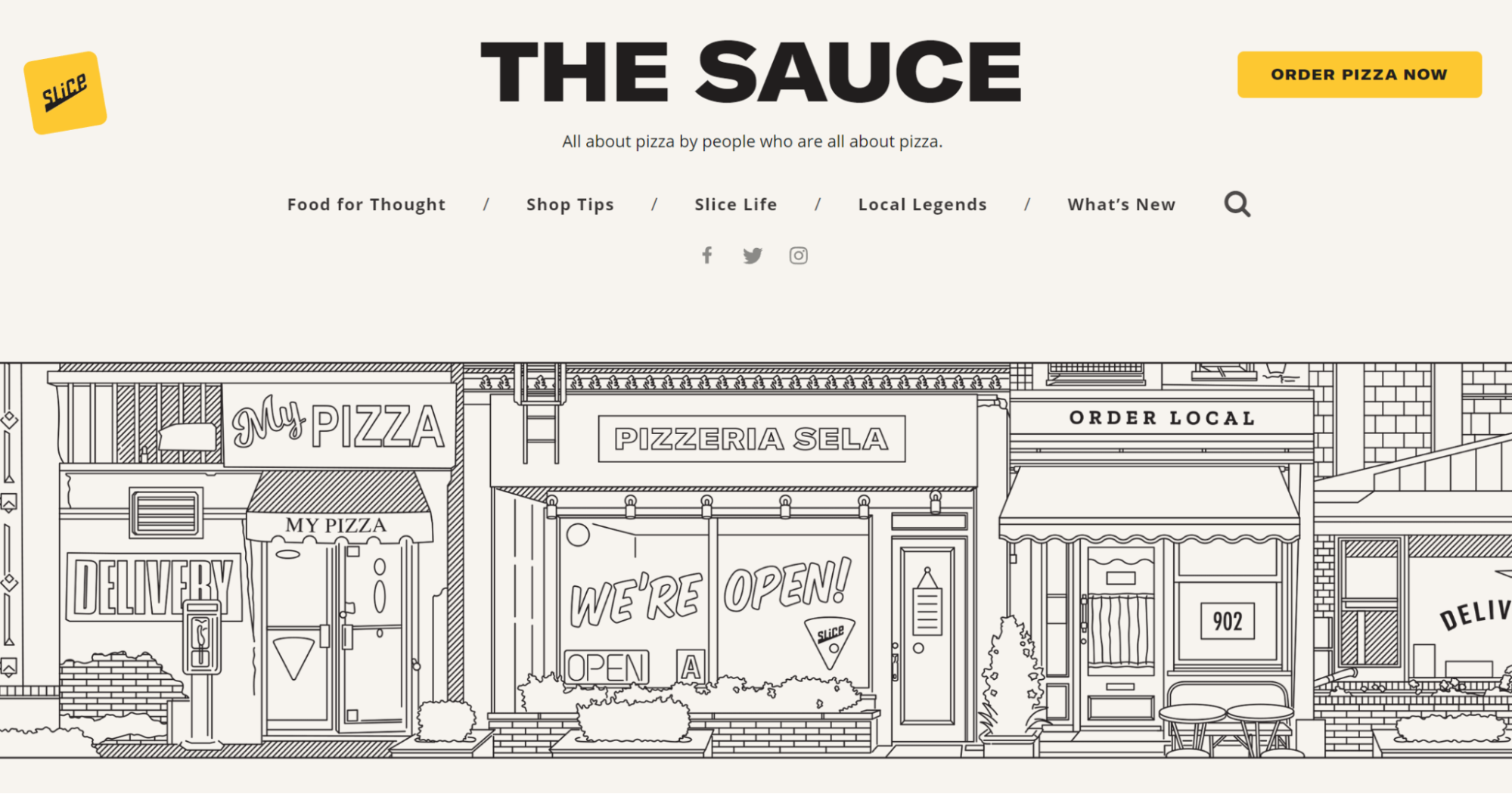 The Sauce is Slice's blog for all things pizza