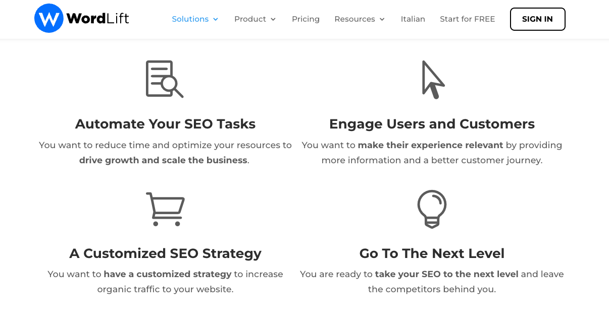 WordLift Enterprise SEO Platform