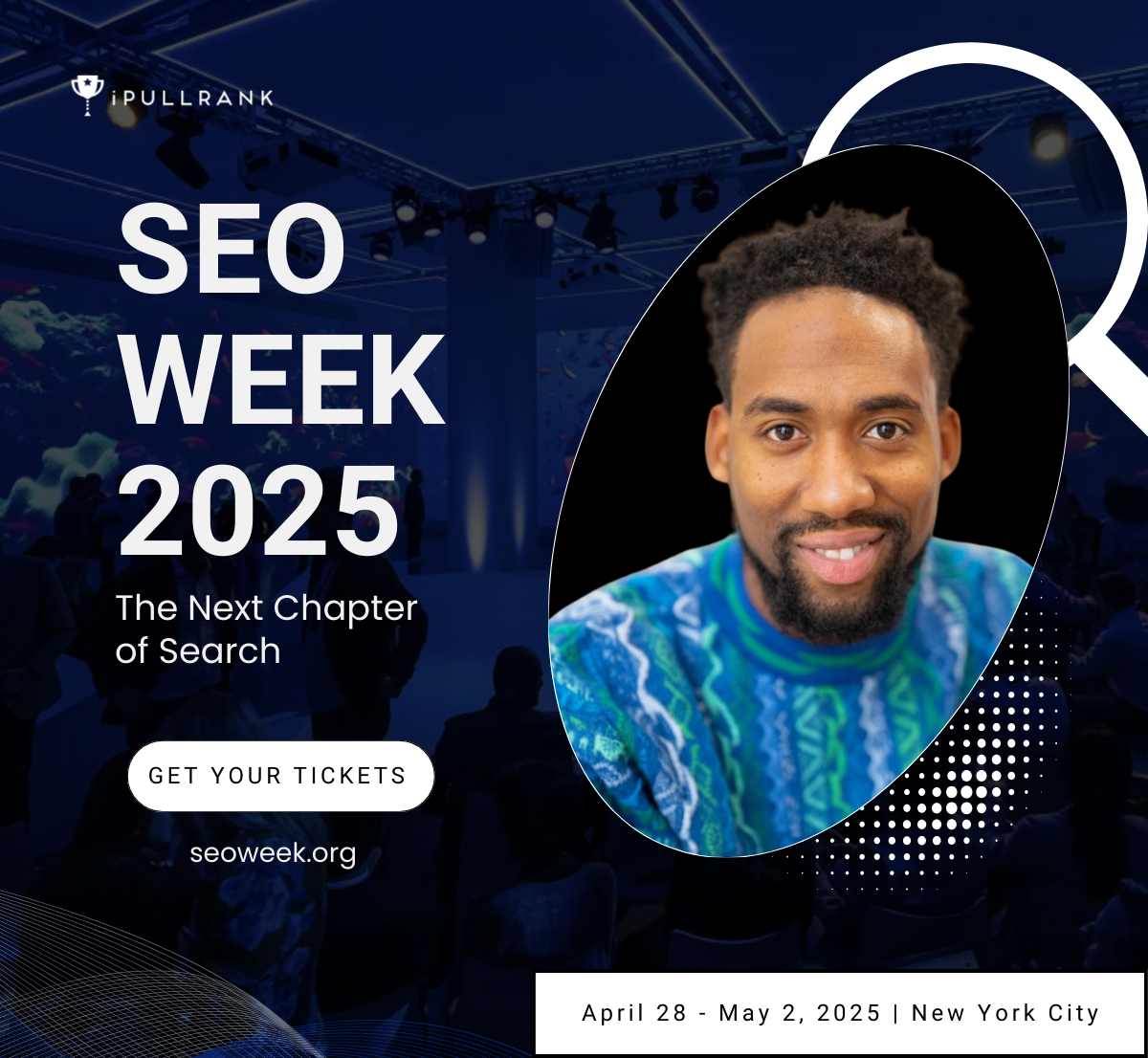 Ross Simmonds headshot for SEO Week 2025