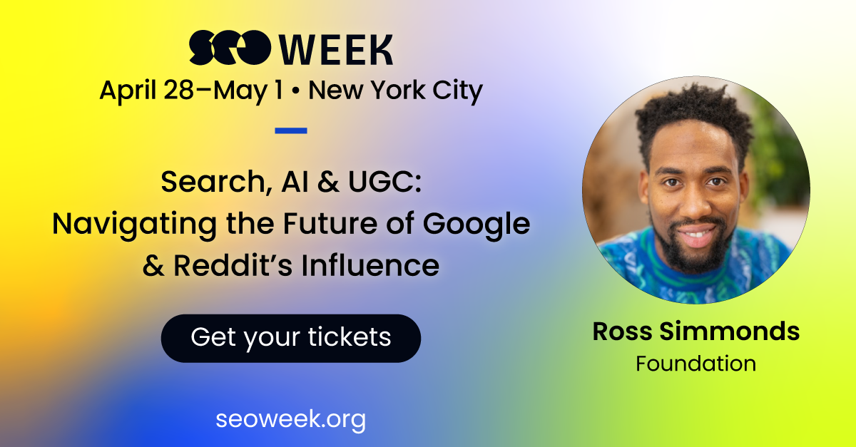 SEO Week NYC promo