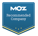 Moz Recommended Company Badge