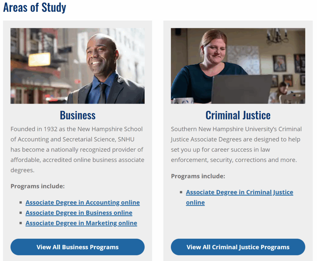 Highlighting the legacy of SNHU's business program