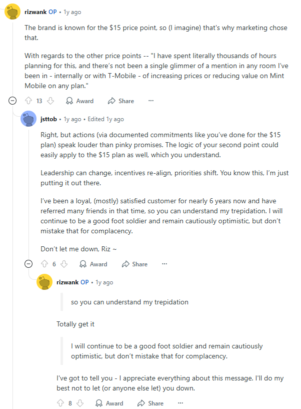 Mint Mobile co-founder addresses T-mobile merger concerns on Reddit