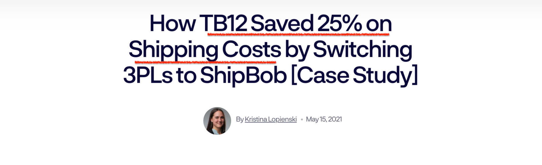 TB12 Article Shipbob